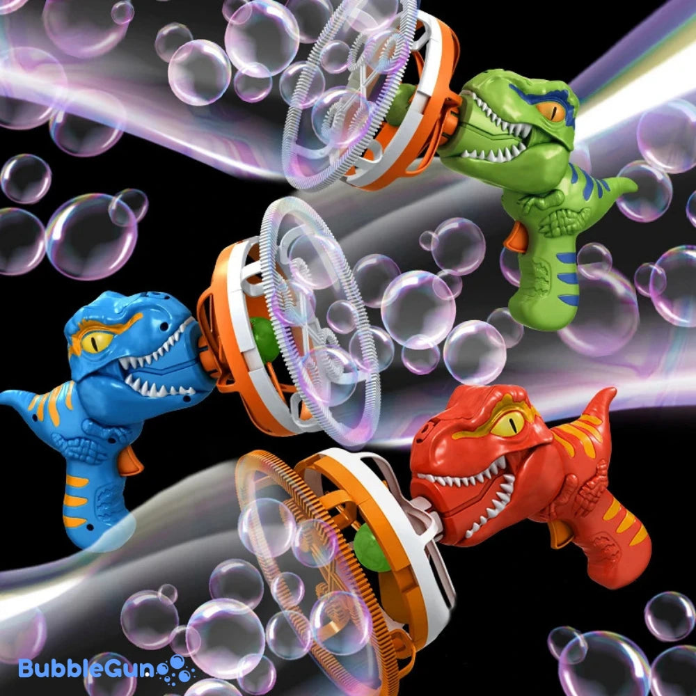 Dinosaur Bubble Gun